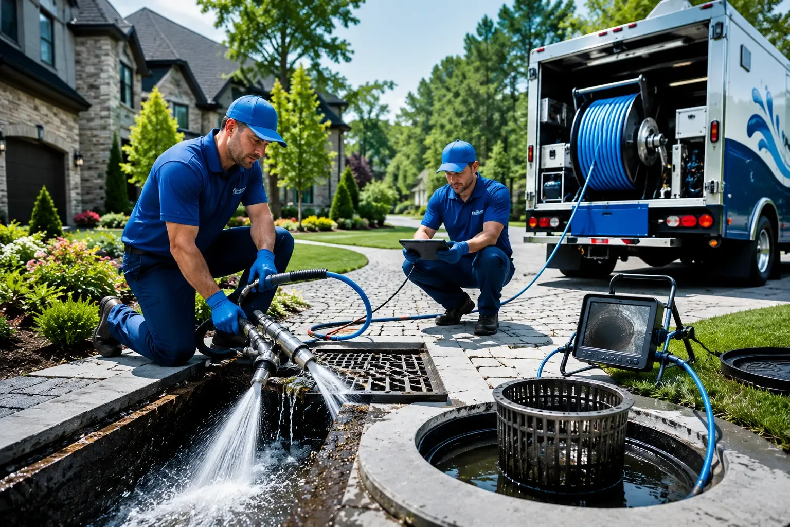 Local outdoor drain cleaning professionals in Breckenridge, MO